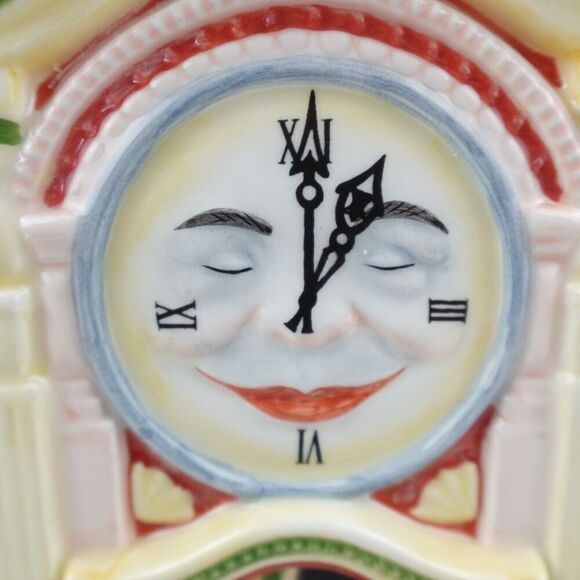 Department 56 Storybook Hickory Dickory Dock Hand Painted Tea Set Vintage - Picture 8 of 16